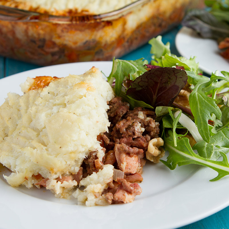 Pub-Style Shepherd's Pie • Bread Booze Bacon