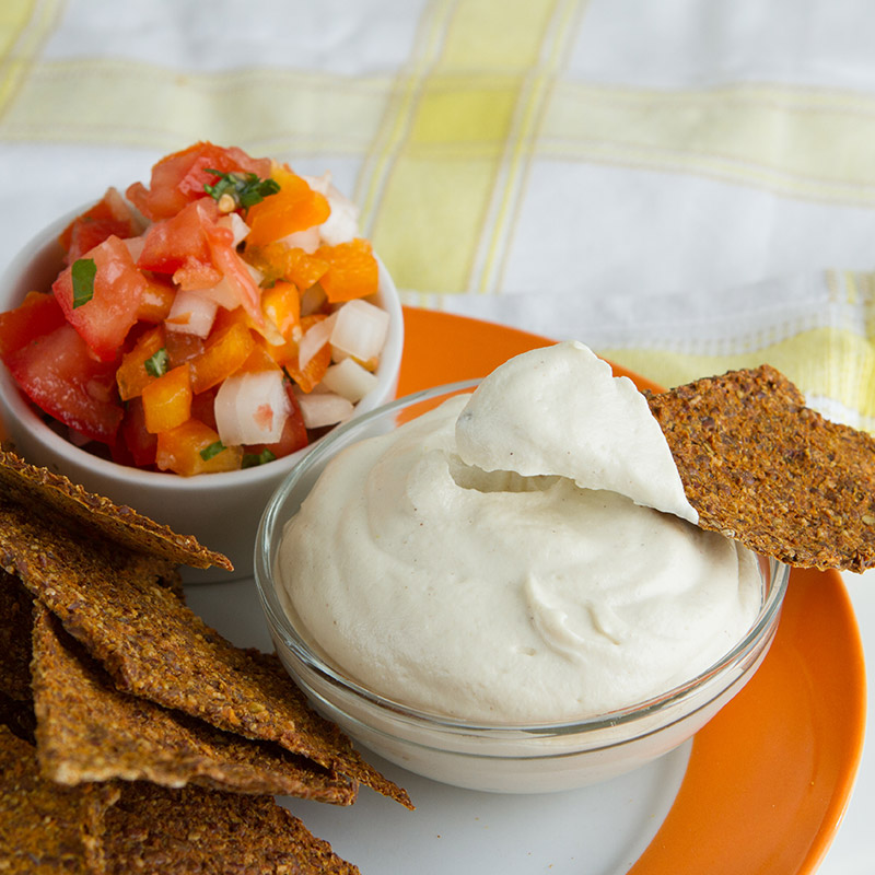 Vegan Sour Cream - Healthier Steps