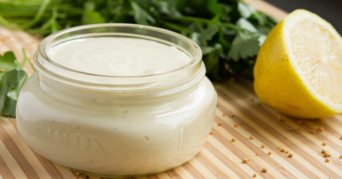 Bacon Mayonnaise - low carb and keto recipe made with bacon grease