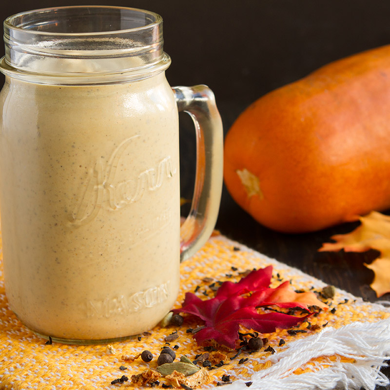 Pumpkin Keto Chai Smoothie | Healthful Pursuit