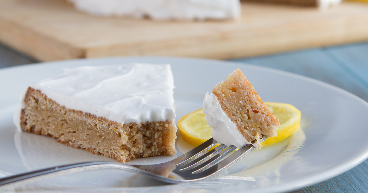 Lemon Cake Frosting | Healthful Pursuit